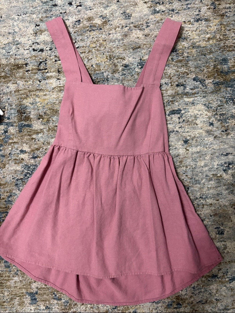 Mauve Pink Pinafore Top